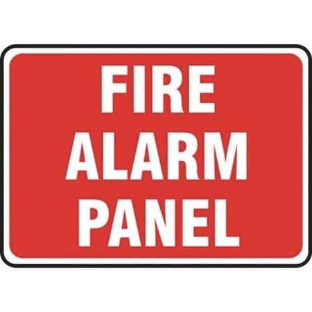 Accuform SAFETY SIGN FIRE ALARM PANEL INSIDE MEXG516XL MEXG516XL